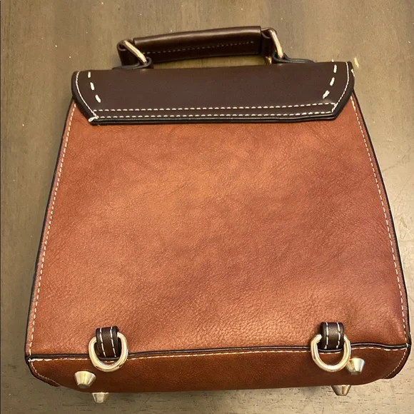 Brown Leather women's Bag - Picture 3 of 7